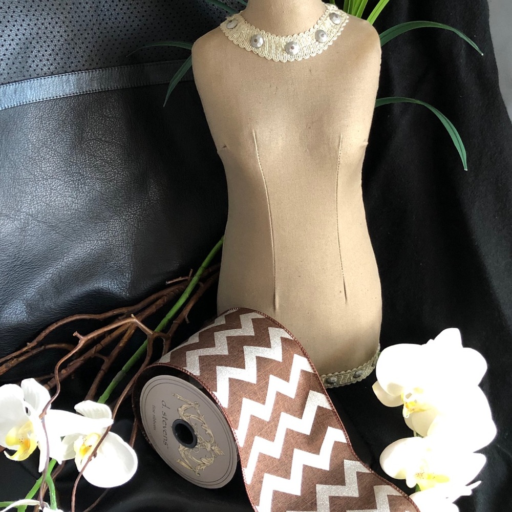 d. stevens - chevron pattern ribbon